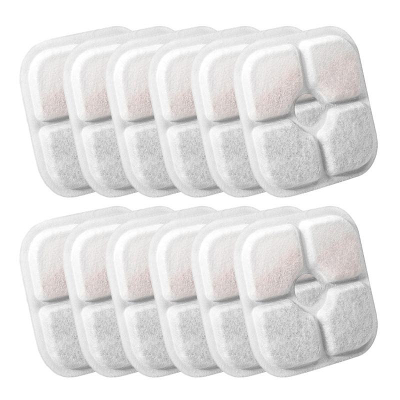 12 paquets de filtre + 12 paquets d'éponges