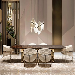 <span class=keywords><strong>Chaise</strong></span> de salle à manger moderne et élégante en cuir <span class=keywords><strong>microfibre</strong></span> <span class=keywords><strong>beige</strong></span> avec base en acier inoxydable - Product Image 2