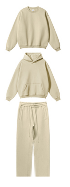 Khaki   One top + one pants