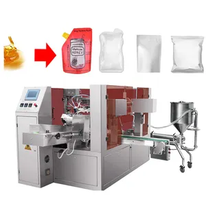 Machine d'emballage de remplissage automatique de sacs préfabriqués pour le miel