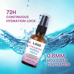 Private Label 30ml parlatıcı beyazlatma Antiwrinkle kollajen peptit yüz yağı serumu - Product Image 4