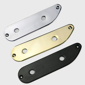 Özel gitar donanım parçaları CNC işleme enstrüman parçaları Metal elektro gitar kontrol plakası - Product Image 6