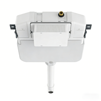 Réservoir de toilettes encastré de type split pour immeuble d'appartements, économie d'eau, anti-condensation, approvisionnement en gros