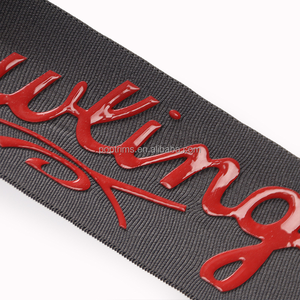 Vente en gros de sangles élastiques en silicone antidérapantes de 25 mm, sangles en polyester tricotées pour vêtements et sous-vêtements - Product Image 1
