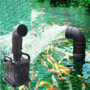 Pompe submersible BH-40000 avec sortie coudée rotative pour la circulation de l'eau dans les bassins à carpes koï et les piscines paysagères - Product Image 1
