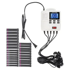 Synteth mini taşınabilir 400W salon güzellik saç küçük dijital perma boya ve kıvırcık ekipmanları dijital seramik perma makinesi