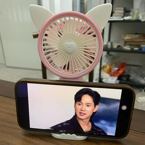 Kipas mini genggam, kipas angin mini genggam dengan fungsi ponsel, Senter, usb dapat diisi ulang, Dioperasikan dengan baterai - Product Image 6