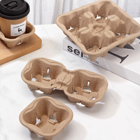 Support personnalisable jetable à paroi simple pour gobelets en papier – Idéal pour thé au lait, café, thé boba et vin – Plusieurs tailles et capacités disponibles