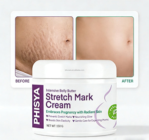 Crème <span class=keywords><strong>Anti</strong></span>-Vergetures PHISYA 150g Soin Post-partum Hydratant <span class=keywords><strong>et</strong></span> Nourrissant pour le Ventre <span class=keywords><strong>Anti</strong></span>-<span class=keywords><strong>Cellulite</strong></span> Crème Corps <span class=keywords><strong>et</strong></span> Taille Contre les Vergetures - Product Image 6