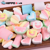 Groothandel Mini Hartvormige Marshmallow Fudge Mooie Gemengde Kleur Beste Snoep Met Fruitige Smaak Halal Gecertificeerd
