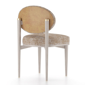 Chaises de dîner en Crète fini grain de bois en métal à usage de restaurant de luxe en vente en gros à prix d'usine - Product Image 3