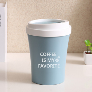 Cup Shaped Flip Top Trash Can Coffee Cup Style For Office Household Use 205g 405g - Product Image 3