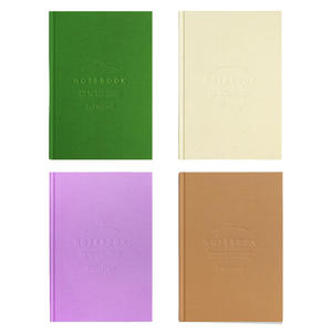 <span class=keywords><strong>Quaderno</strong></span> LABON Creativo Minimalista Ecologico con <span class=keywords><strong>Copertina</strong></span> in Tessuto di Lino Goffrato e Dorso Quadrato - Product Image 2