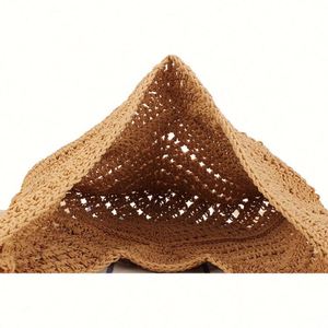 Nuevo Bolso Tote Triangular Grande y Exquisito para Mujer, Tejido a Mano, para la Playa, Vacaciones y Fiestas - Product Image 5