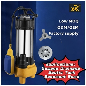 <span class=keywords><strong>Pompe</strong></span> submersible en acier inoxydable série V V550C avec interrupteur à flotteur 0,55 kW 0,75 CV 1,25 pouce pour liquides d'évacuation à usage industriel, <span class=keywords><strong>pompe</strong></span> de découpe - Product Image 2