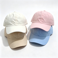Gorra de Béisbol de 6 Paneles de Estilo Coreano, de Secado Rápido, de Alta Calidad, de Color Sólido, Suave, Unisex, Informal, Versátil, para Actividades al Aire Libre