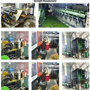 หญ้าเทียมคุณภาพพรีเมียมสำหรับขายส่ง พื้น<span class=keywords><strong>สนาม</strong></span>กีฬา และอุปกรณ์<span class=keywords><strong>สนาม</strong></span>กีฬา ความหนาแน่นสูง สำหรับใช้ในสนามกีฬาหลายประเภท - Product Image 6