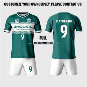 Оптовая продажа от производителя: спортивные костюмы Ningyue модель 9201 с термотрансферной печатью, 100% полиэстер, короткий рукав, унисекс, для взрослых, для футбола - Product Image 4