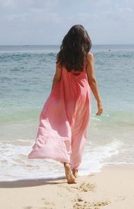 Moda largo suelto verano Maxi vestido perfecto desgaste de la playa o desgaste Resort rayón suave tela de peso ligero vestido Maxi - Product Image 5