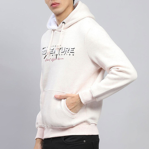 2025 hommes haute qualité coton mélangé sweats à capuche avec pour bouffée impression mousse Logo personnalisable surdimensionné basiques pour l'hiver ODM approvisionnement - Product Image 4