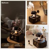 Diffuseur d'arômes de luxe pour la maison, humidificateur d'air nuage de pluie, télécommande, musique, diffuseur d'arômes USB, brumisateur frais contrôlé par application, aromatique