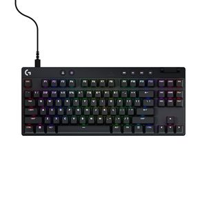 Teclado para juegos con cable <span class=keywords><strong>Logitech</strong></span> <span class=keywords><strong>G</strong></span> <span class=keywords><strong>Pro</strong></span> X TKL, interruptores analógicos magnéticos sin llave rápidos, modo de disparo de iluminación RGB mecánico - Product Image 1