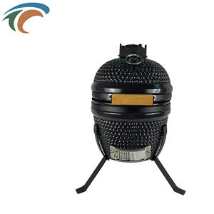 Gril <span class=keywords><strong>kamado</strong></span> en céramique de Chine gril <span class=keywords><strong>kamado</strong></span> bâtard noir - Product Image 2