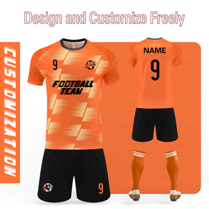 ชุดเสื้อเจอร์ซีย์คอกลมสำหรับผู้ชายพิมพ์ลายด้วยความร้อนโลโก้ชุดเครื่องแบบแห้งเร็ว100% ย้อนยุคโพลีเอสเตอร์ - Product Image 2