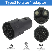 Adaptateur de prise de chargeur EV Tongfu 80A SAE J1772 vers Tesla pour Tesla Model X 3 S