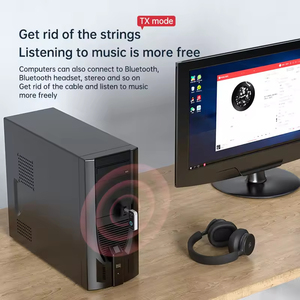 Nuevo Mini <span class=keywords><strong>Adaptador</strong></span> <span class=keywords><strong>de</strong></span> Audio Inalámbrico <span class=keywords><strong>Bluetooth</strong></span> con Entrada AUX <span class=keywords><strong>de</strong></span> 3.5MM y Óptica, con Micrófono, Amplificador Estéreo, Llamadas Manos Libres <span class=keywords><strong>para</strong></span> Auto, TV y Teléfono - Product Image 6