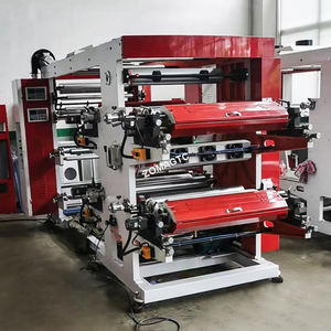 Mesin cetak Flexo otomatis kecepatan tinggi mesin cetak <span class=keywords><strong>2</strong></span> warna jenis jembatan polytene mesin cetak tas sampah belanja plastik - Product Image 2