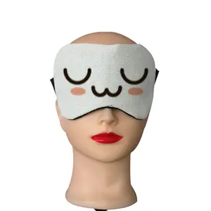 Presse à chaud Sublimation Linge vierge Spot Masques pour les yeux Patch pour les yeux Utilisation pour le sommeil