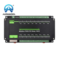 Módulo de relé Ethernet de 16 canales Protocolo Modbus RTU/TCP Comunicación de Puerto Ethernet Admite fuente de alimentación PoE con varios aislamientos