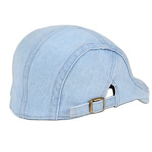 Chapeau béret en jean <span class=keywords><strong>printemps</strong></span> et automne pour enfants casquette béret en denim unisexe décontractée pour enfants - Product Image 5
