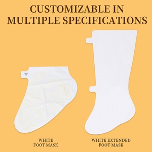 Masque Chauffant Auto-Activant pour les Pieds, à l'Extrait de Gingembre et d'Herbes, Hydratant, Adoucissant et Nourrissant, Soin <span class=keywords><strong>Spa</strong></span> des Pieds, 2 Paires, OEM - Product Image 4