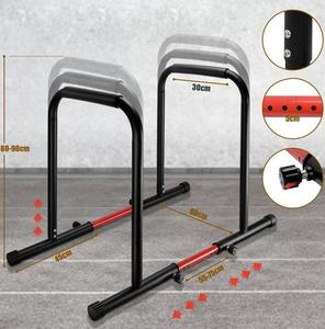 Barres de trempette TOPTONS de fitness d'intérieur à domicile prix d'usine équipement de gymnastique bon marché barres parallèles en acier - Product Image 3