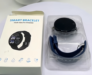 D18s thông minh xem IP67 không thấm nước tập thể dục Tracker TFT hiển thị điện thoại hoạt động <span class=keywords><strong>Heart</strong></span> <span class=keywords><strong>Rate</strong></span> dây đeo cổ tay cho thể thao cao su - Product Image 2