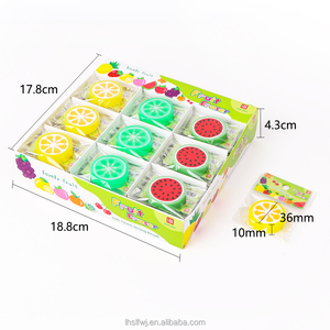 Lot de 3 Gommes <span class=keywords><strong>Kawaii</strong></span> en Forme de Fruits Tranchés – Gommes à Crayon Sans Résidu pour <span class=keywords><strong>Dessin</strong></span>, Papeterie et Récompenses Scolaires pour Enfants - Product Image 5
