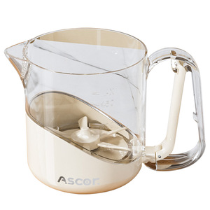 Ascor Egg Beater 1 Piece Semi Automatic Spring Loaded For Whipping Cream Stirring Home Use - Product Image 5