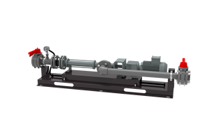 LP đơn vị định lượng bơm trục vít đơn trục vít Bơm chất lỏng dính chuyển thép không gỉ 0, 8m ³/h - Product Image 3