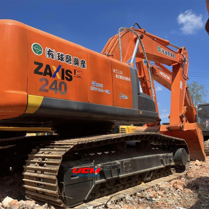 年末のプロモーション大特価！ Hitachi Excavator Used 240 Hitachi Tons 24 Excavator ZX240 財布・ケース・小物入れ