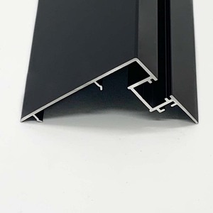 Perfil de Aluminio Delgado para Puerta Corredera, Marco de Metal Extruido, Ranura de Aleación de Vidrio, Fabricante Personalizado, Interior Vertical - Product Image 2