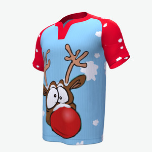 OEM sublimation rugby jersey Christmas Day - Product Image 2