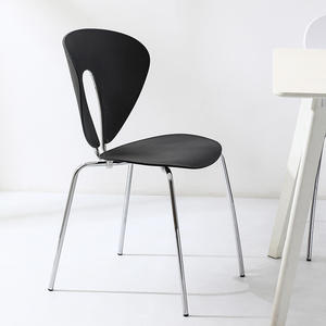 Dining Chair With <b>Backrest</b> Colorful Modern Design For Dessert Shop Commercial Use - Product Image 3