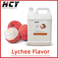 Arôme de litchi HCY avec parfum naturel de litchi, arôme de fruit à haute concentration pour sirop, thé aux fruits, cocktail, mélangeur, conforme aux normes FDA