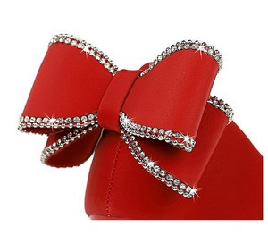 Zapatos de Tacón de Aguja con Lazo de Satén para Mujer, Diseño 20023, Elegantes y Dulces - Product Image 3