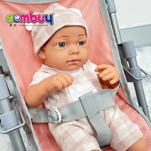 <span class=keywords><strong>Jouet</strong></span> <span class=keywords><strong>poussette</strong></span> pour bébé <span class=keywords><strong>en</strong></span> fer à roulettes pour jouer à faire semblant à l'intérieur - Product Image 4