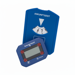 MightyTech Digital Parking <b>Disc</b> Electronic Parking Meter With One Click Hide Function <b>Plastic</b> Modern Design For Temporary - Product Image 2