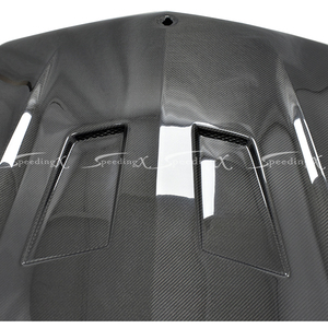 CUSTOMIZE PD STYLE CARBON FIBER <strong>ENGINE</strong> HOOD BONNET for MERCEDES-BENZ E-CLASS W207 COUPE BODY KIT - Product Image 5
