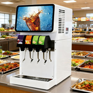 Distributeur de boissons efficace, distributeur de boissons 500W, refroidit en acier inoxydable, 50 kg, 4 vannes, <span class=keywords><strong>fontaine</strong></span> à soda automatique pour la restauration - Product Image 2